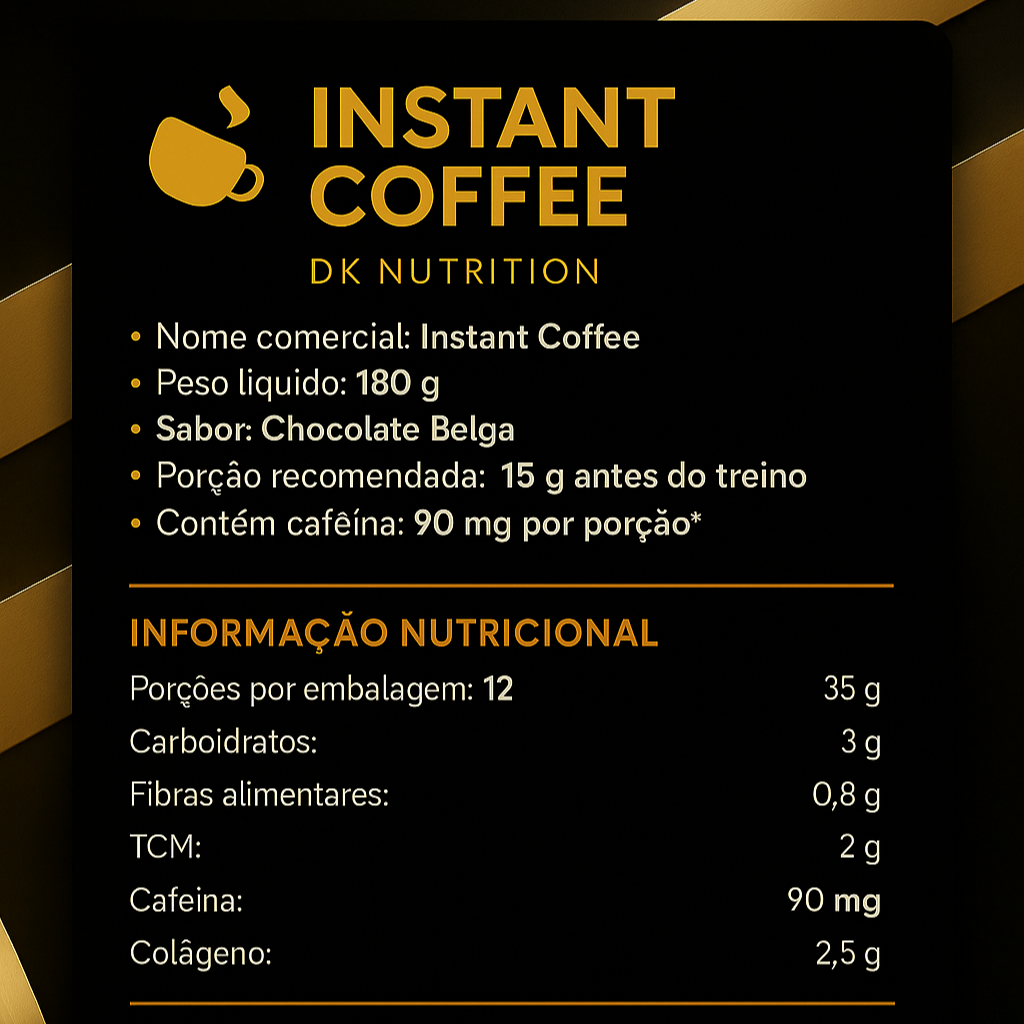DK Instant Coffee – Chocolate Belga