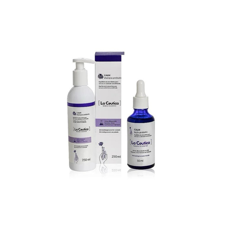 KIT Calm para o couro cabeludo