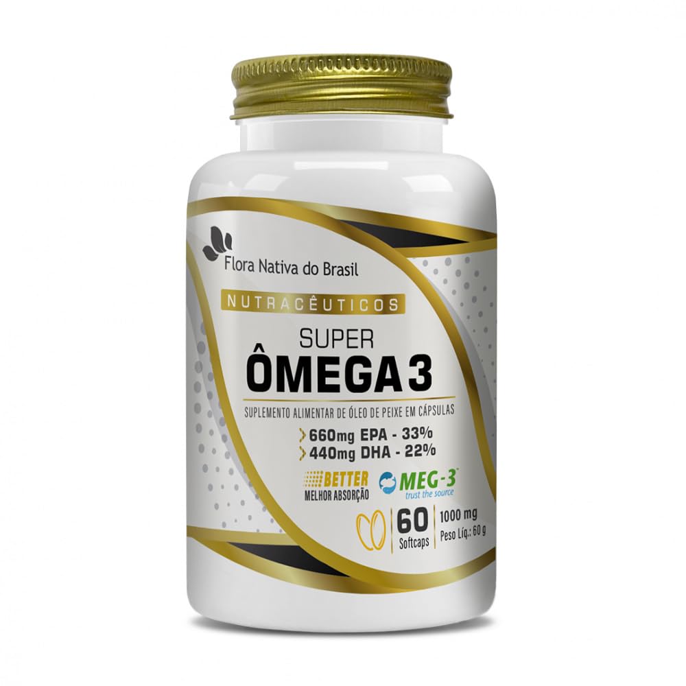 Ômega 3 Flora Nativa do Brasil 60 caps