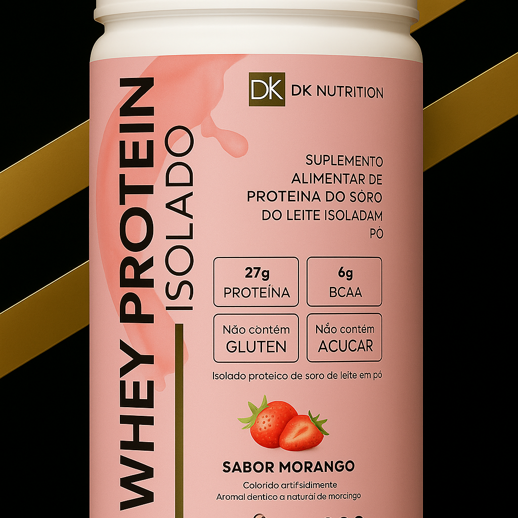 Whey DK Morango/Chocolate/Baunilha