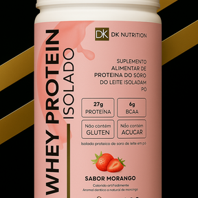 Whey DK Morango/Chocolate/Baunilha
